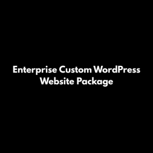 Enterprise Custom WordPress Website Package