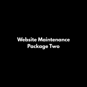 Website Maintenance Package Two